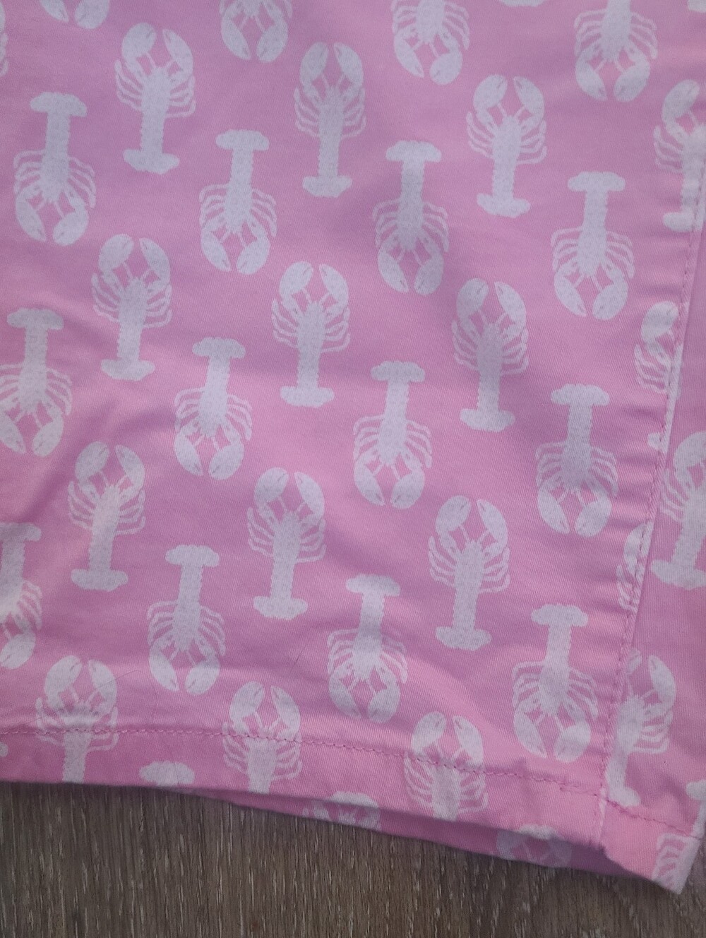 Crown & Ivy Lobster Print Capri Pants Women's Size 12 - Picture 4 of 5